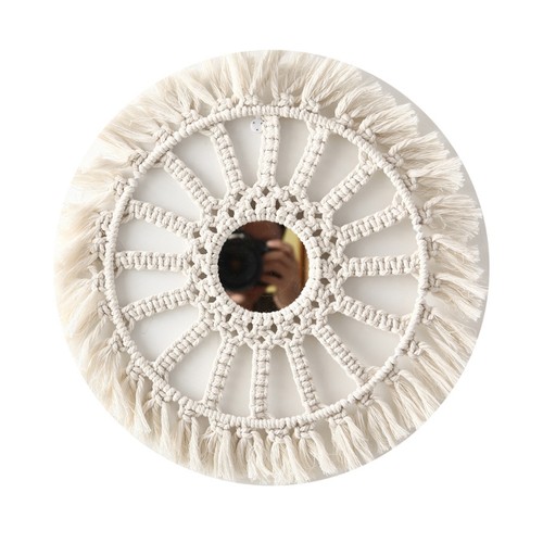 Hanging wall mirror with - hanging,